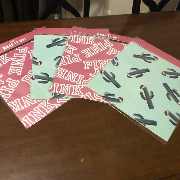 Rare HTF Victoria Secret Pink wrapping paper - Picture 1 of 2